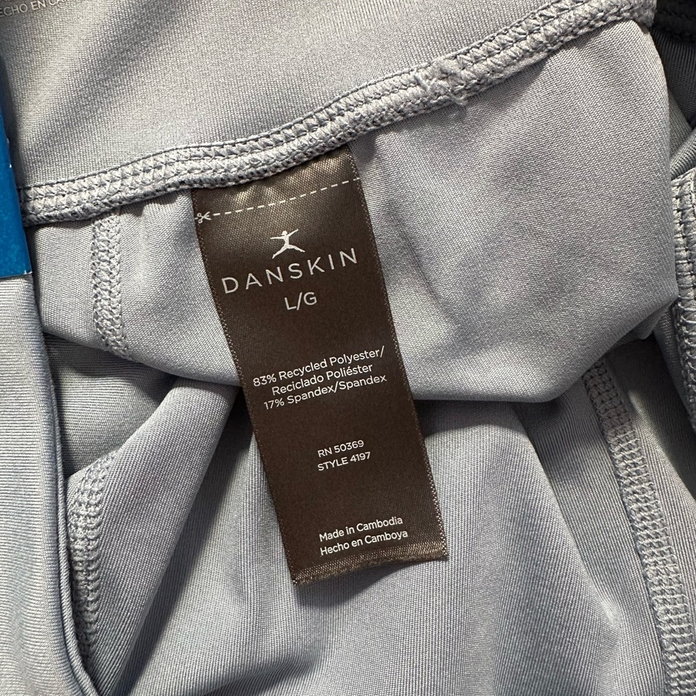 Danskin Nebula High Rise Brushed Legging Size Large NWT Inseam 25” - Picture 12 of 16